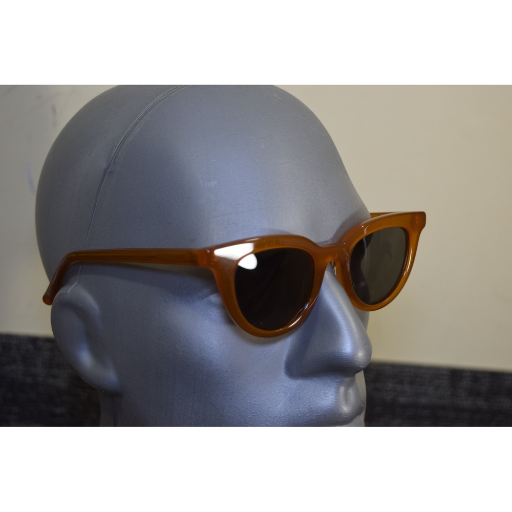 Madewell ADRIAN Amber Honey Pecan Acetate Cat Eye Sunglasses QUALITY